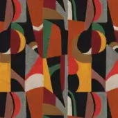Fascination - Bordeaux _ tangerine